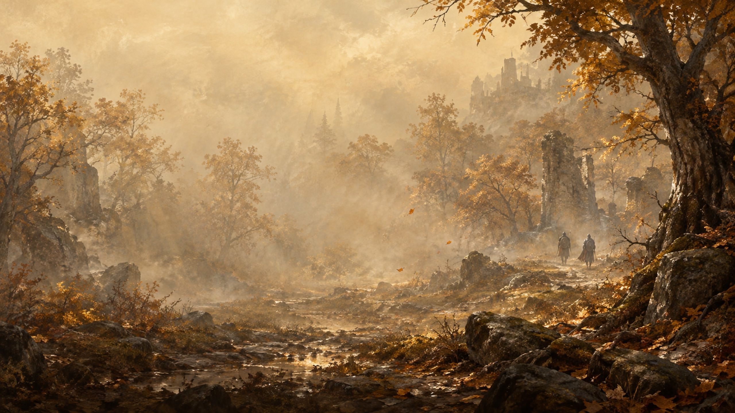 Autumn clearing